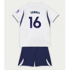 Tottenham Hotspur Sandro Tonali #16 Hjemmedraktsett Barn 2026-27 Kortermet (+ korte bukser)